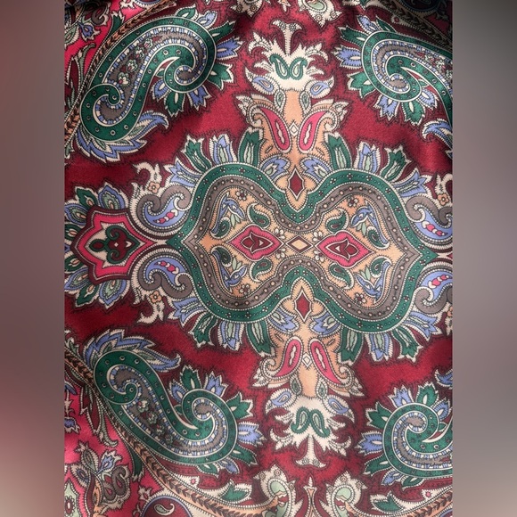 VTG Victoria's Secret Paisley Terry Cloth Lined Silky Robe LG SEE NOTES OLD MNY - Picture 14 of 14